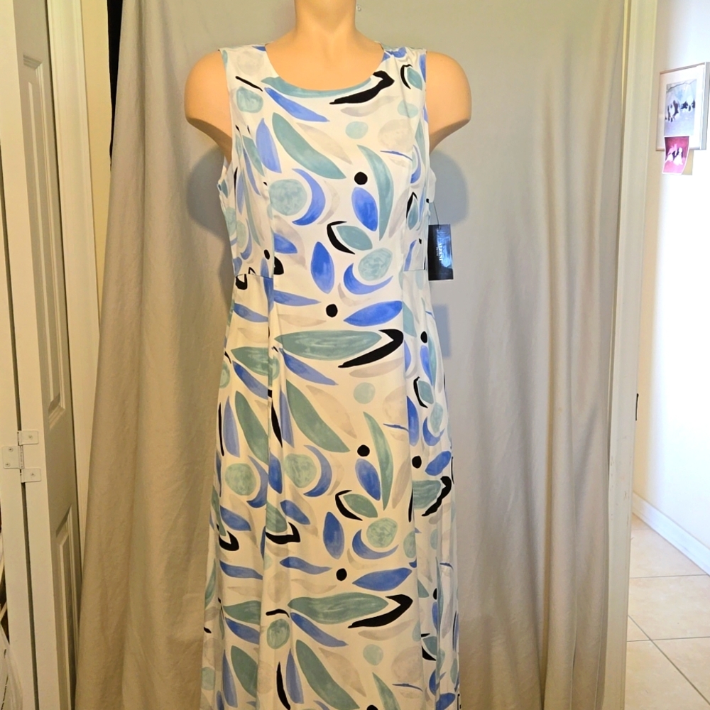Alfani flowy sleeveless dress, NEW